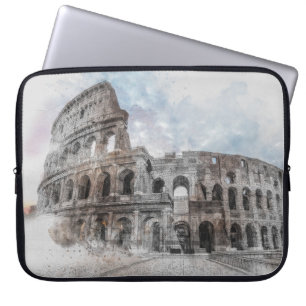 Rome Italy Colosseum Travel Laptop Sleeve – Art