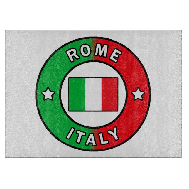 Rome Italy Cutting Board (Front)
