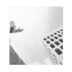 Rome Italy, EUR Palazzo del Lavoro 2 Notepad
