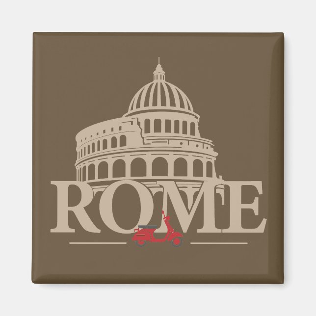 Rome Italy Europe Magnet (Front)