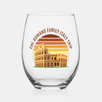 Rome Italy Family Trip Colosseum Sunset Custom