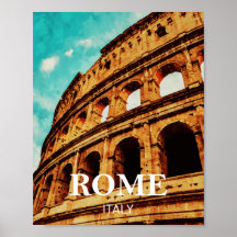 Rome, Italy Illustration