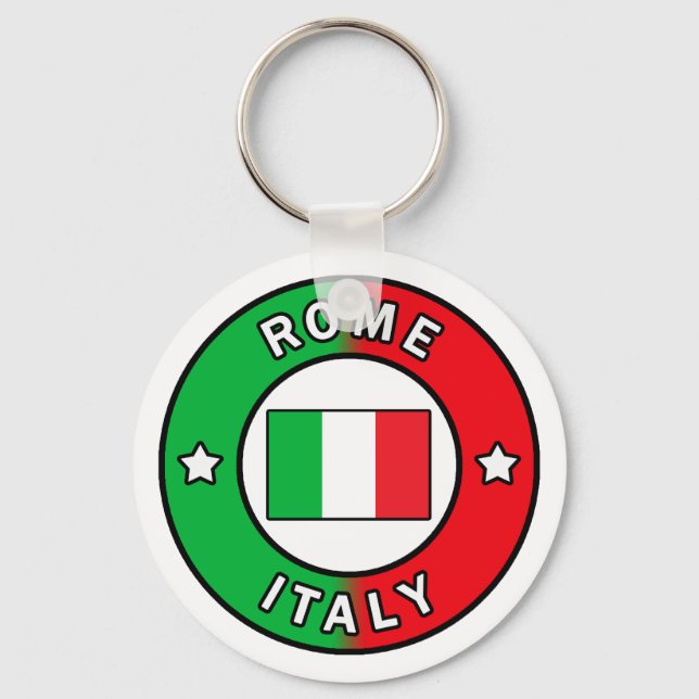 Rome Italy Key Ring (Front)
