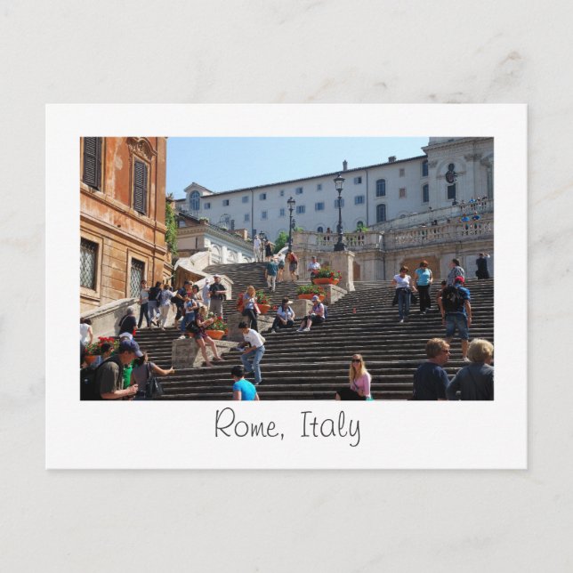 Rome, Italy postcard (Front)