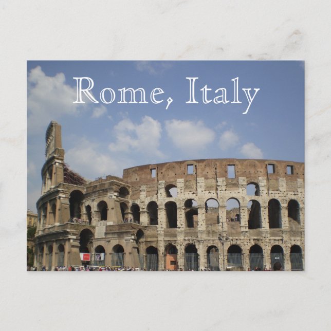 Rome, Italy Postcard (Front)