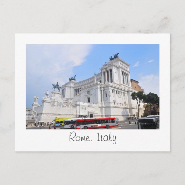 Rome, Italy postcard (Front)