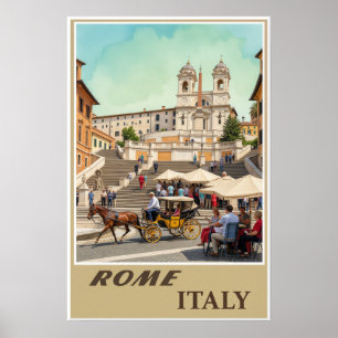 Rome, Italy poster