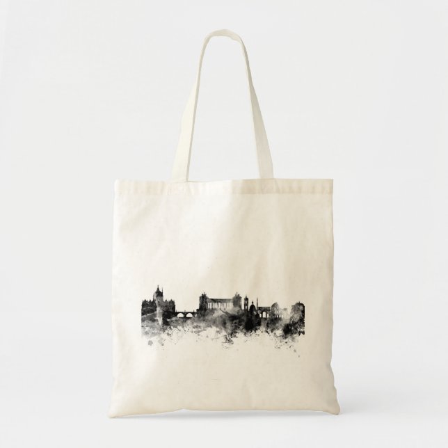 Rome Italy Skyline Tote Bag (Front)