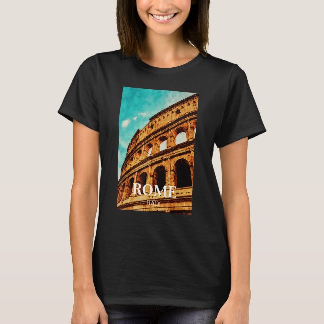 Rome Italy T-Shirt (Front)