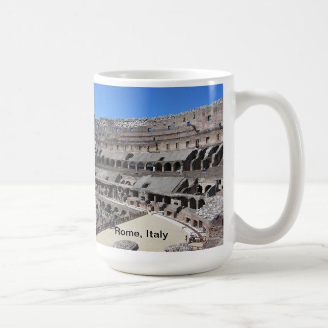 Rome, Italy - The Coliseum Coffee Mug (Right)