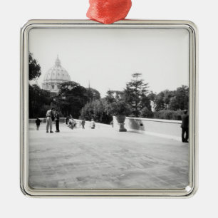 Rome Italy, The Vatican Gardens Metal Tree Decoration
