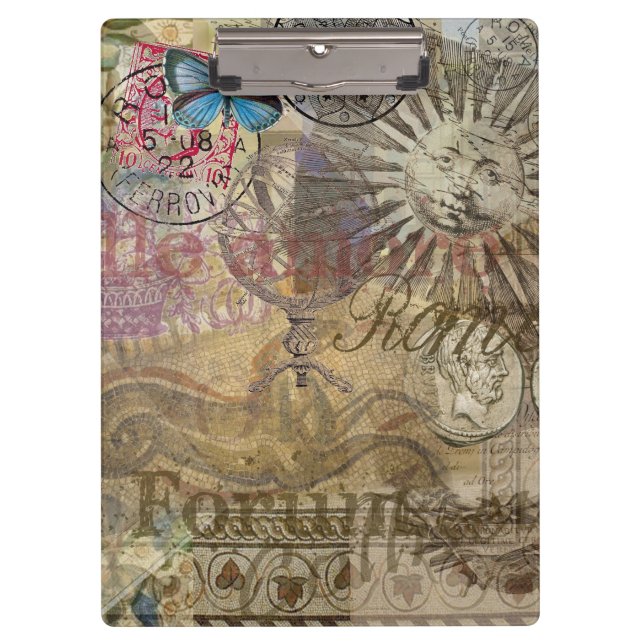 Rome Italy Travel Vacation Holiday City Clipboard (Front)