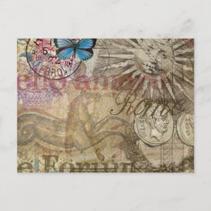 Rome Italy Travel Vacation Holiday City Postcard