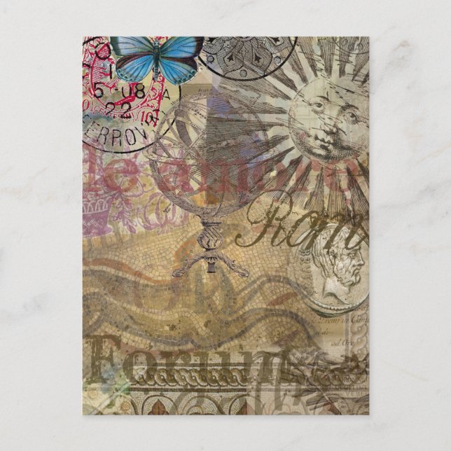 Rome Italy Travel Vacation Holiday City Postcard (Front)