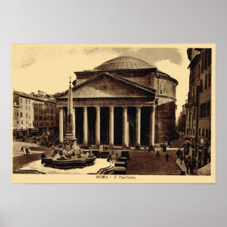 Rome, Pantheon Poster
