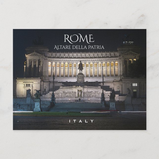 Rome Postcard (Front)