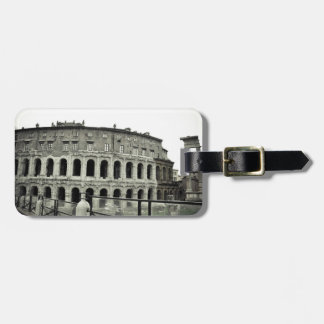 Rome ruins luggage tag