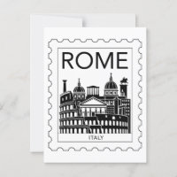 Rome Souvenir Italy Postage Stamp