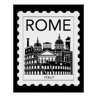 Rome Souvenir Italy Postage Stamp