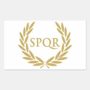 Rome SPQR Roman Senate Seal