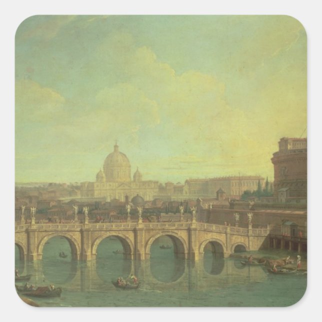 Rome Square Sticker (Front)
