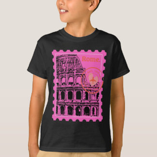 Rome Stamp Sticker T-Shirt