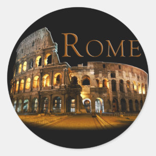 Rome: The Colosseum Classic Round Sticker