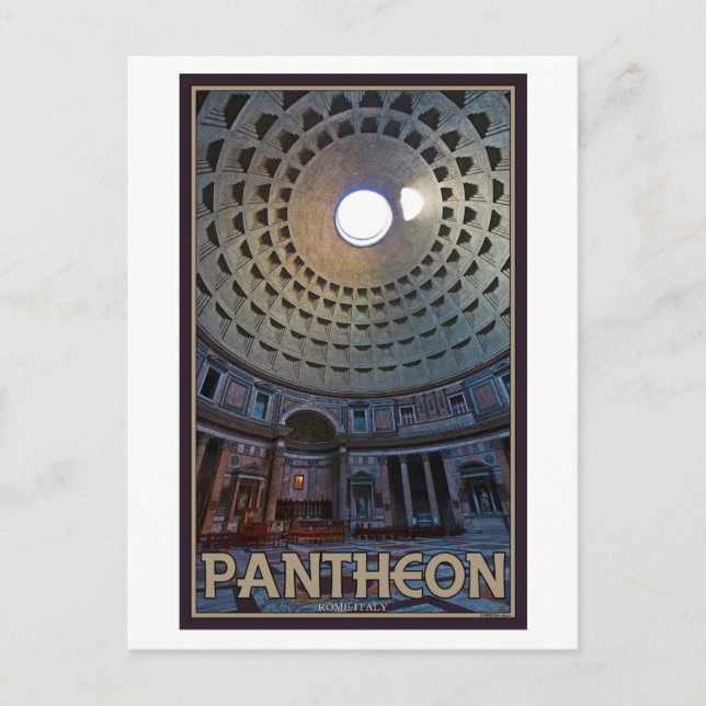 Rome - The Pantheon Postcard (Front)