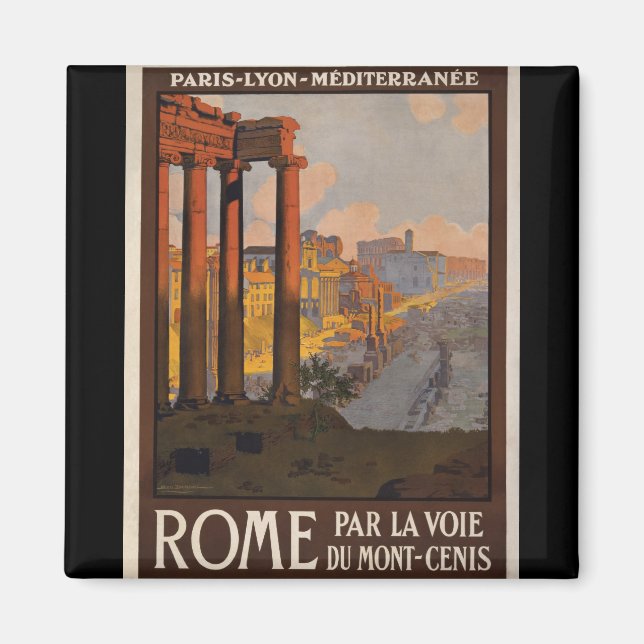 Rome through the Mont-Cenis Magnet (Front)