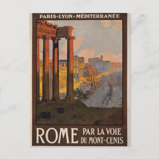 Rome through the Mont-Cenis Postcard