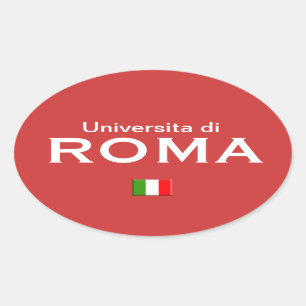 Rome University European sticker