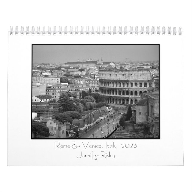 Rome & Venice, Italy - 2023 Calendar (Cover)