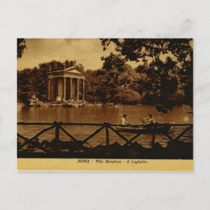 Rome, Villa Borghese Postcard