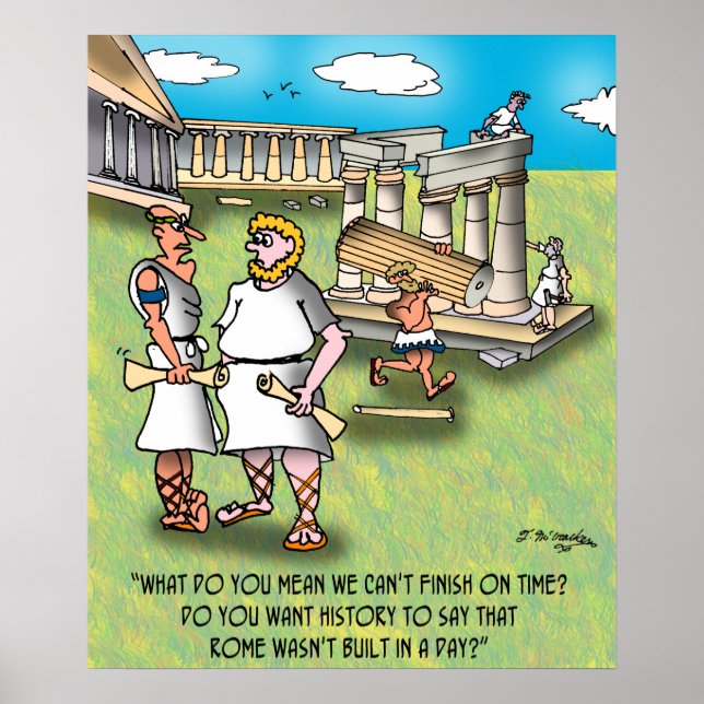 Rome Wasn't Built In A Day? Poster (Front)