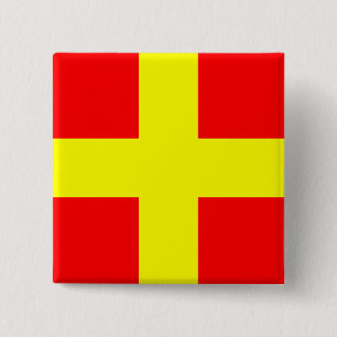 ROMEO 15 CM SQUARE BADGE
