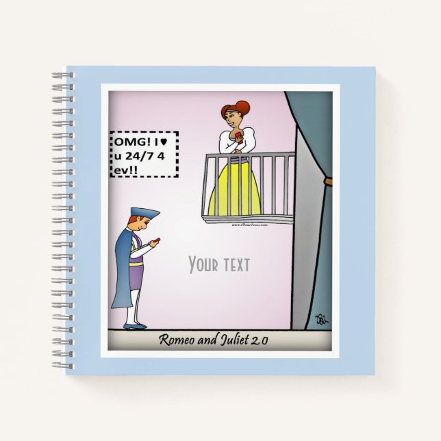 Romeo and Juliet 2.0 Notebook (Front)