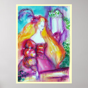 ROMEO AND JULIET BALCONY SCENE POSTER