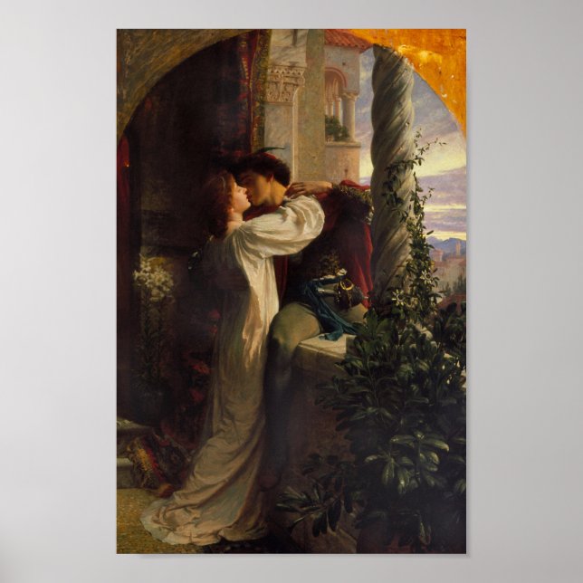 Romeo and Juliet by Frank Dicksee - poster (Front)