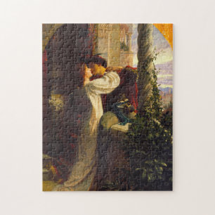 Romeo and Juliet c. 1884 by Sir Frank Dicksee Jigsaw Puzzle