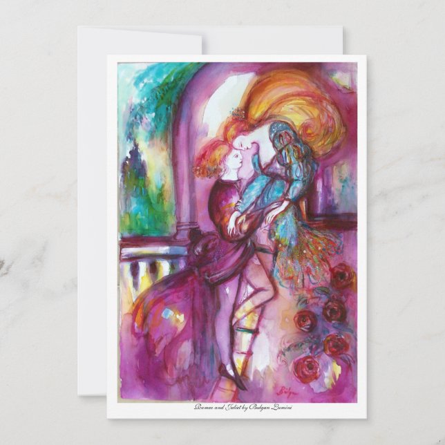 Romeo and Juliet Invitation (Front)