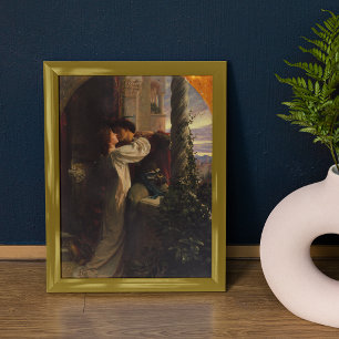 Romeo and Juliet Painting by Sir Francis Dicksee Canvas Print