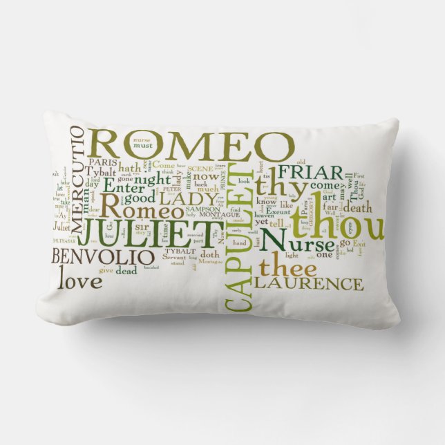 Romeo and Juliet Pillow (Front)