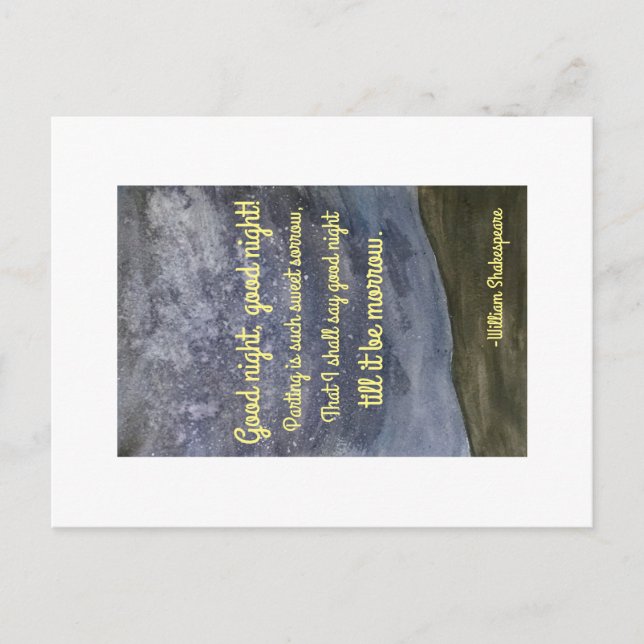 Romeo and Juliet Postcard (Front)