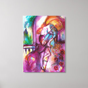 ROMEO AND JULIET Romantic Valentines's Day Canvas Print