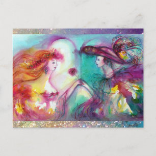 ROMEO AND JULIET Romantic Valentines's Day Holiday Postcard