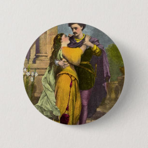 Romeo & Juliet 6 Cm Round Badge