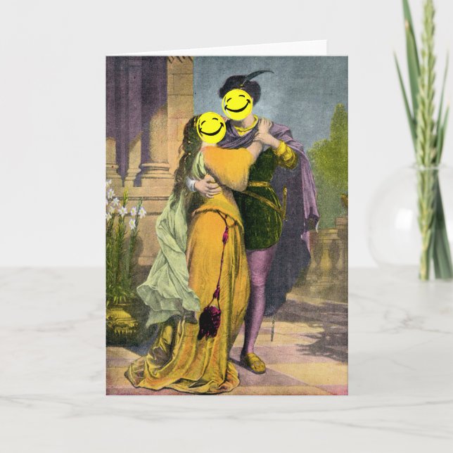 Romeo & Juliet Peekaboo Card (Front)