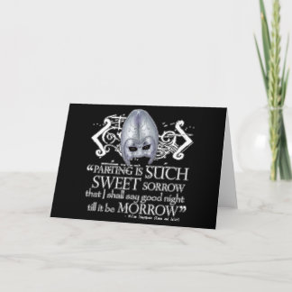 Romeo & Juliet Quote Card