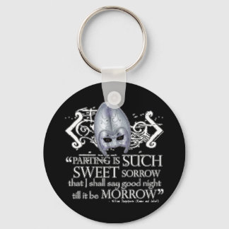 Romeo & Juliet Quote Key Ring