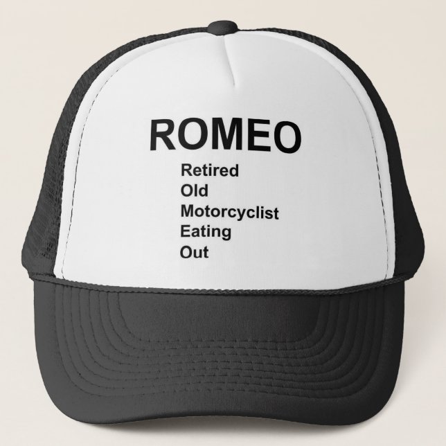 Romeo Riders t-shirts Trucker Hat (Front)